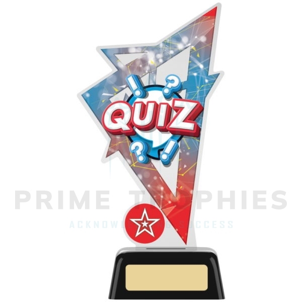Quiz Acrylic Trophy
