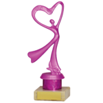 Pink Dance Figure Trophy A