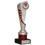 Red and Silver Tubing Cup Trophy B