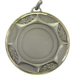 50mm Sunshine Brass Faceted Medal