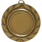 50mm Multi Activity Brass Faceted Medal