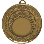 50mm Roman Brass Faceted Medal