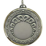 50mm Roman Brass Faceted Medal