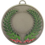 50mm Union Jack Laurel Wreath Versatile Medal