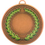 50mm Colour Laurel Wreath Versatile Medal