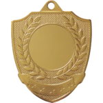 50mm Wreath Shield Economy Versatile Medal