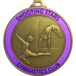 52mm Gymnastics Personalised Medal