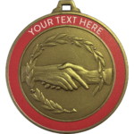 52mm Handshake Personalised Medal