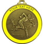 52mm Athletics Personalised Medal