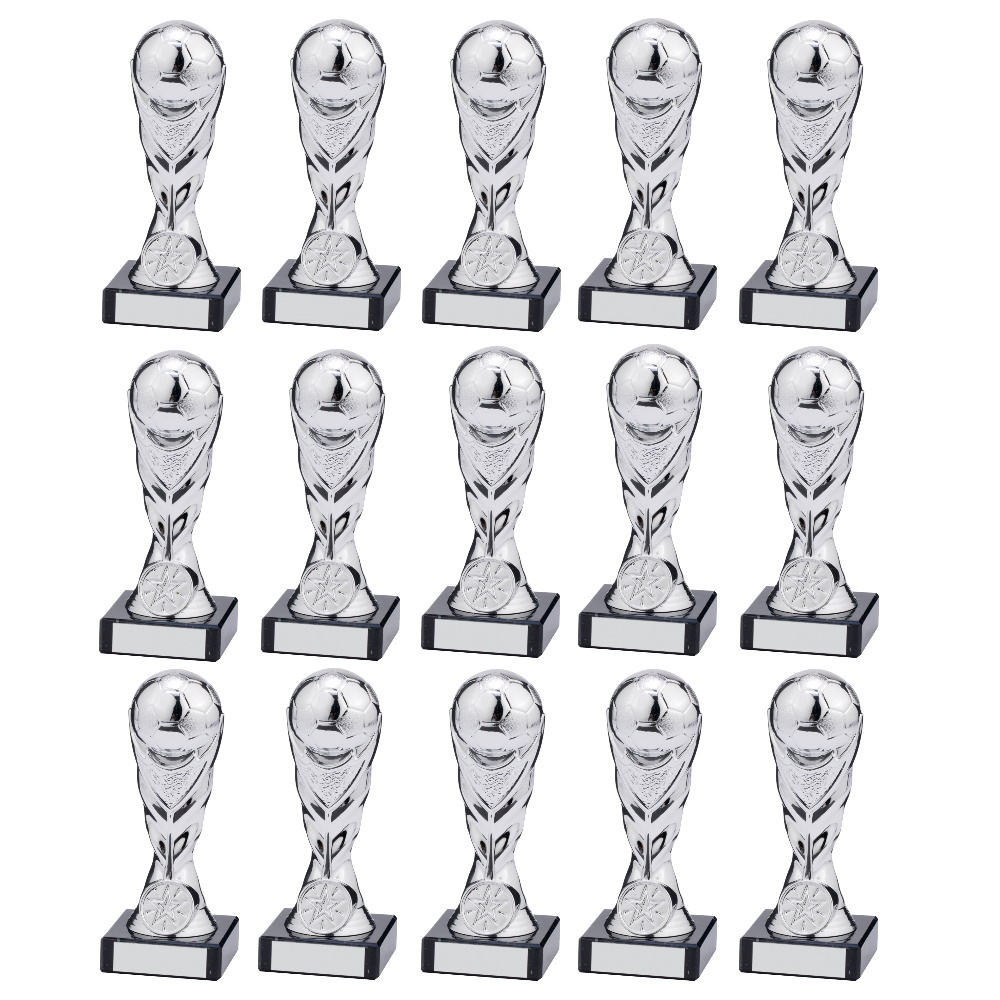 15 x Football Stand Trophy – Team Award Pack