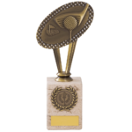 Heavy Metal Golf Trophy Gold