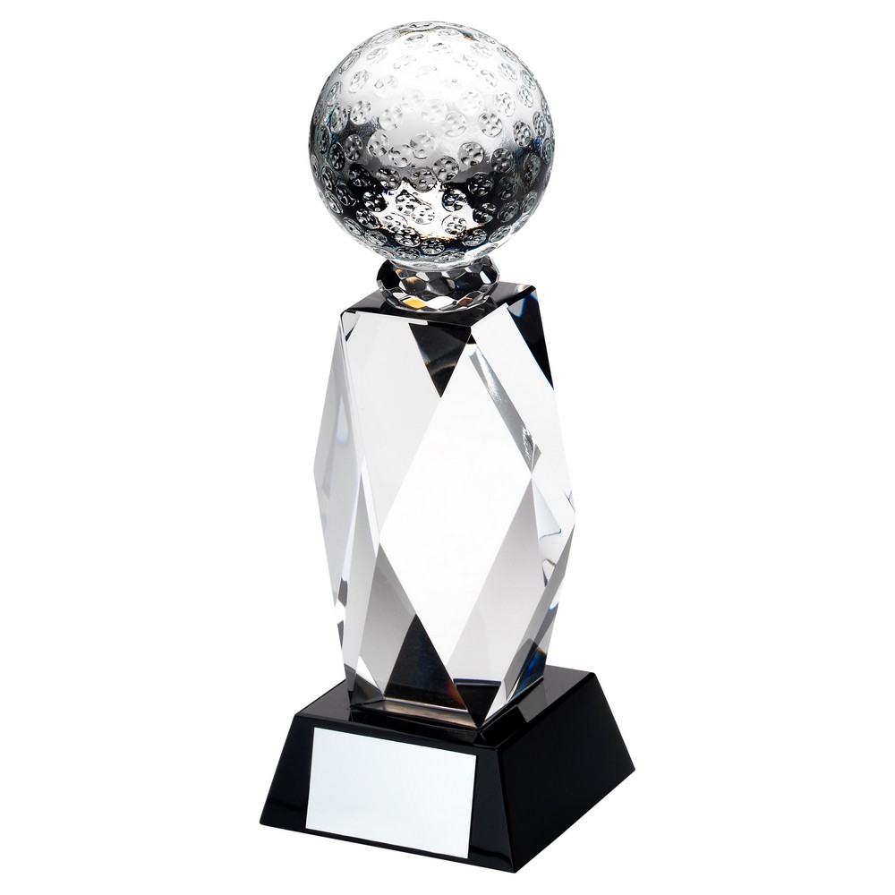 Quality 3D Crystal Golf Ball Award 1