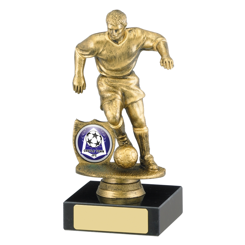 Economy Male Football Trophy