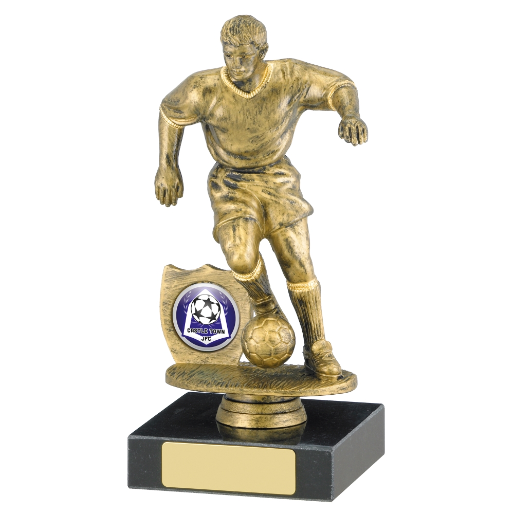 Economy Male Football Trophy