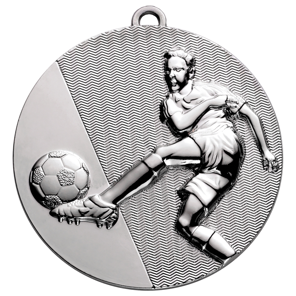 50mm Quality Football Volley Medal