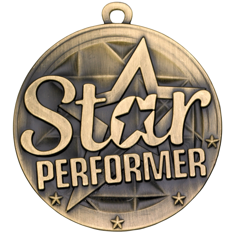 50mm Star Performer Medal