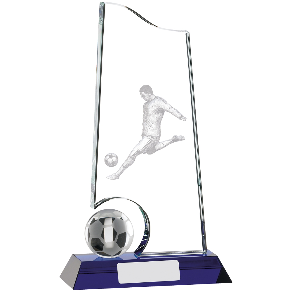 Football Volley Glass Award