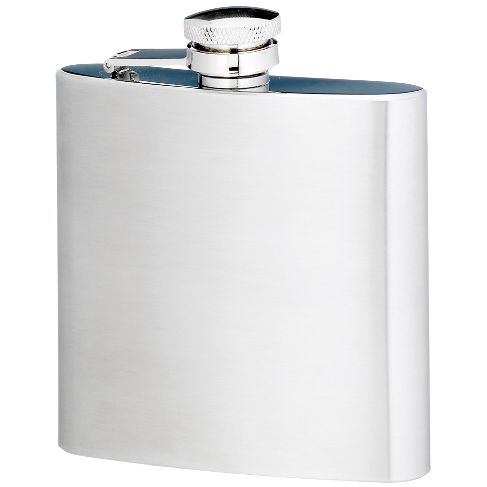 6 Ounce Stainless Steel Hip Flask