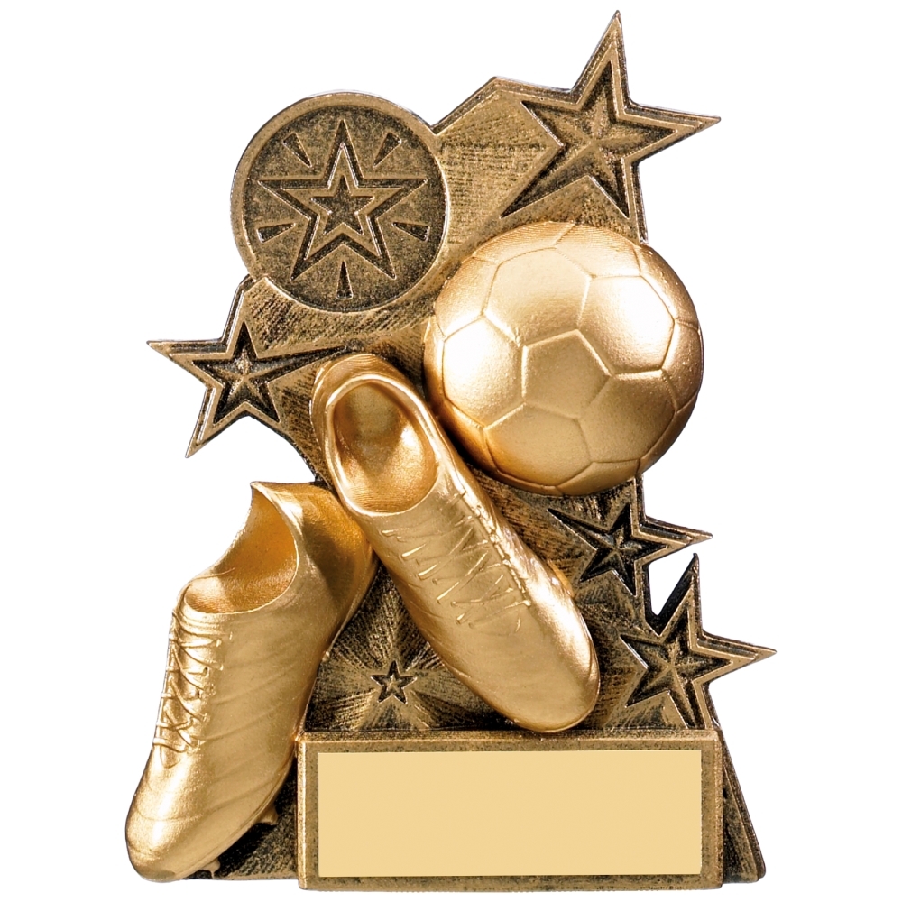 Astra Boot & Ball Football Trophy