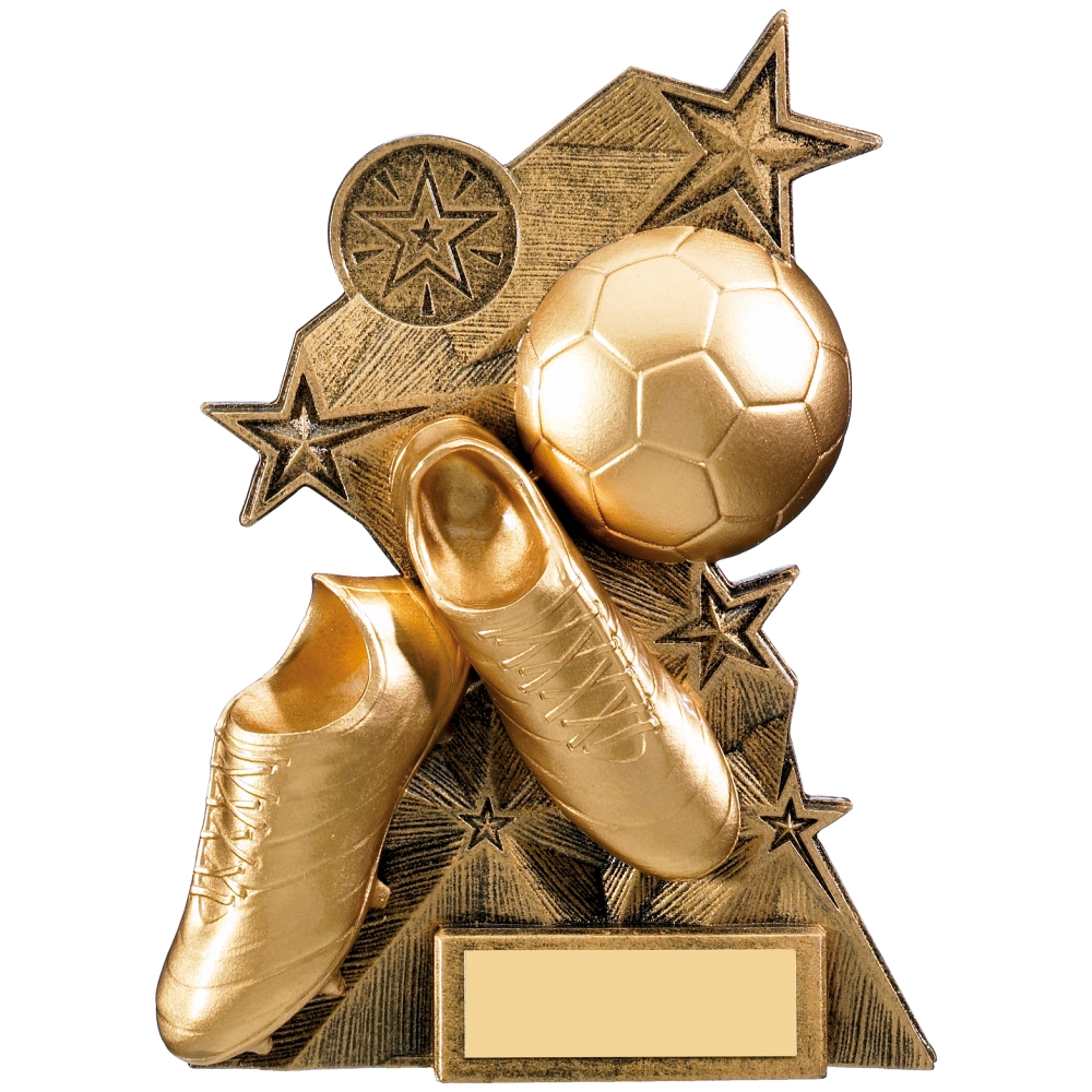 Astra Boot & Ball Football Trophy