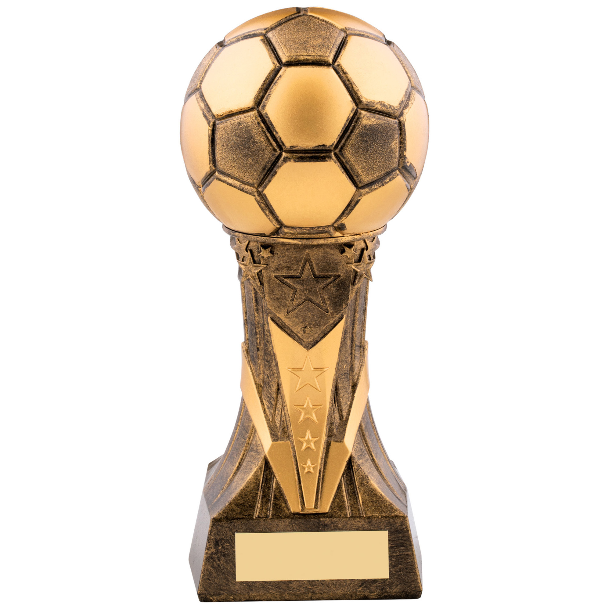 Cosmos Heavyweight Gold Football Trophy A