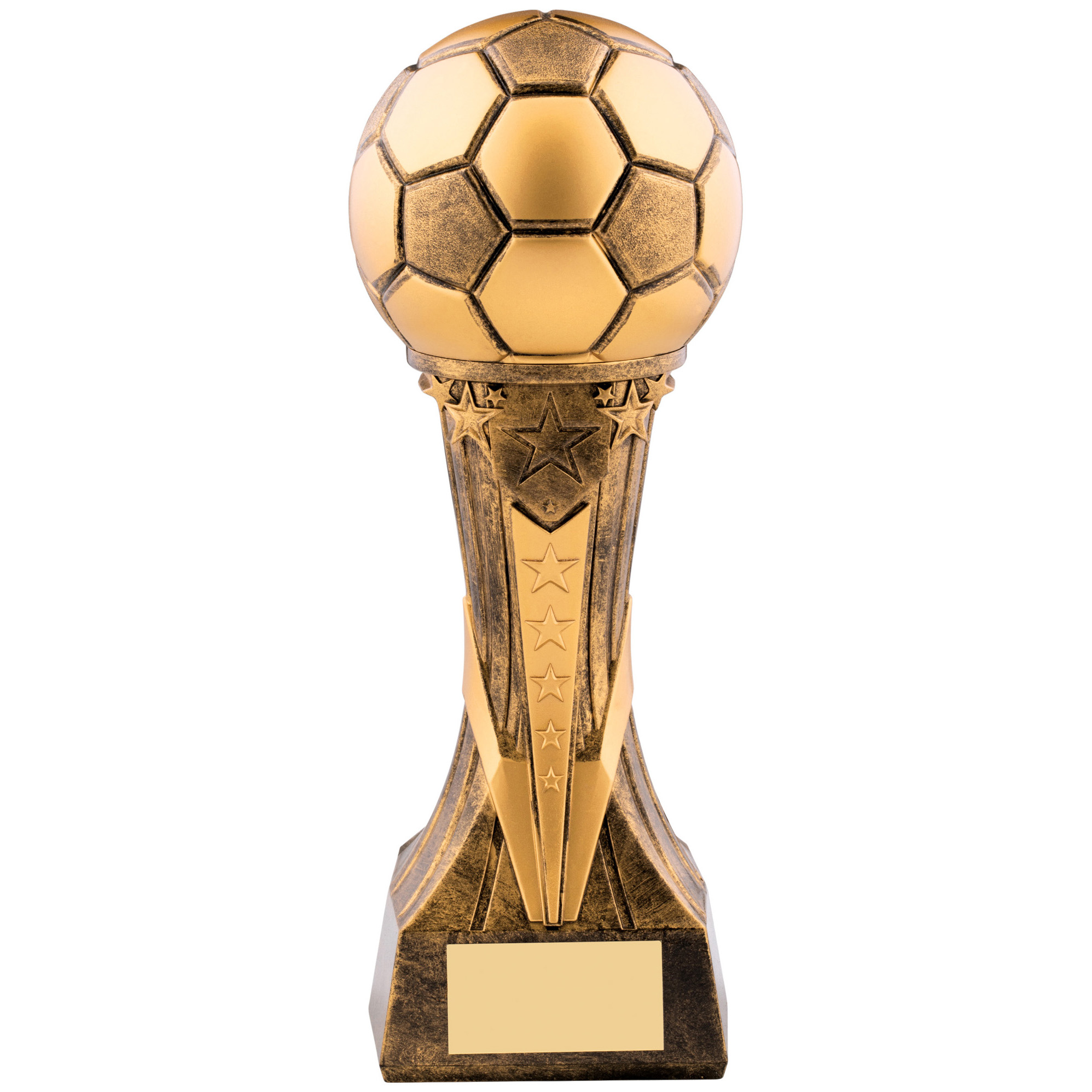 Cosmos Heavyweight Gold Football Trophy B