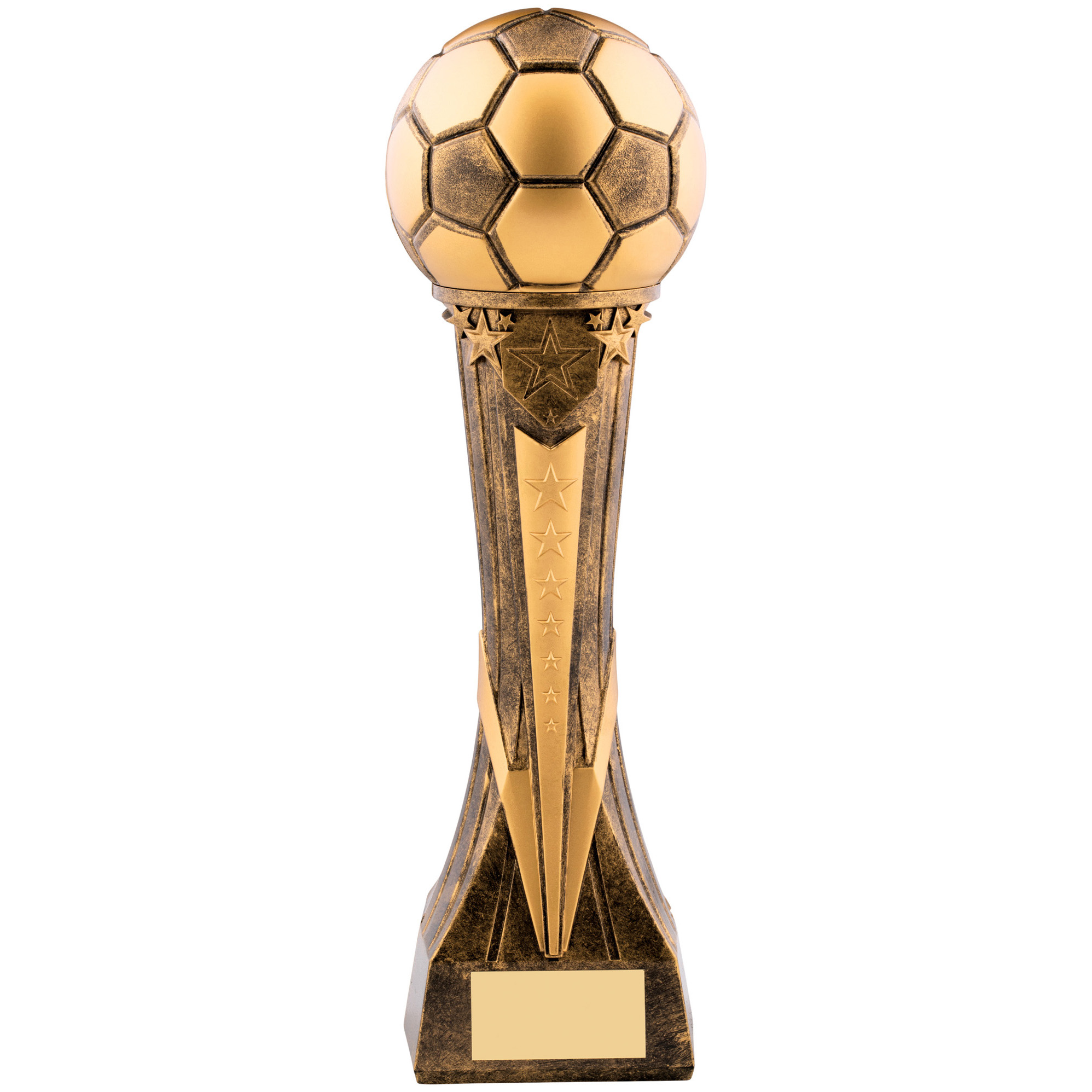 Cosmos Heavyweight Gold Football Trophy C