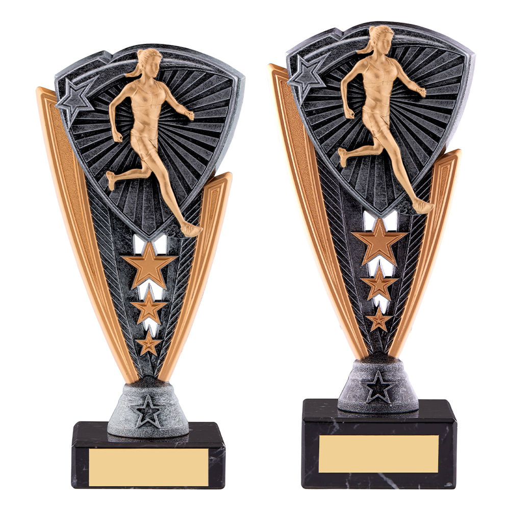 Female Runner Utopia Holder Trophy