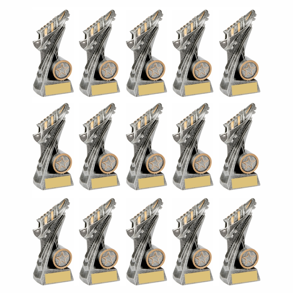 Squad Awards Vertical Boot Trophy Bundle