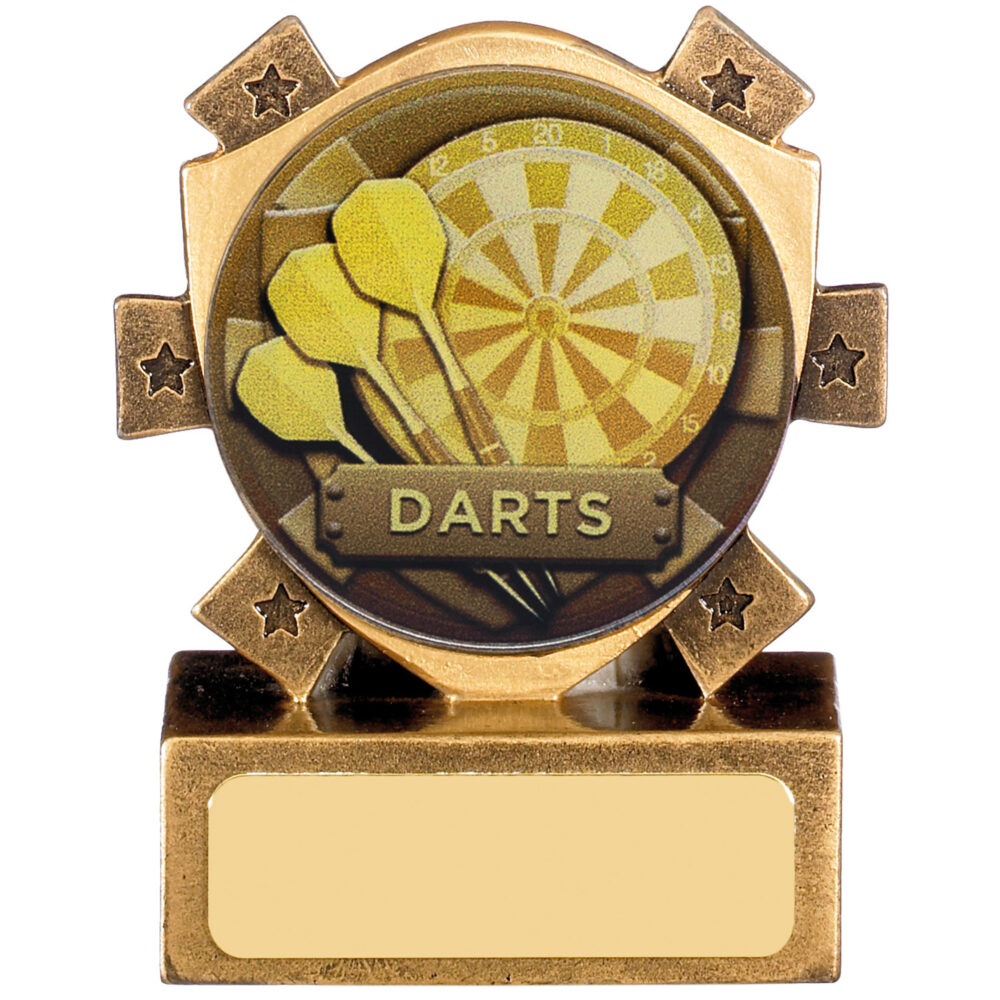 Darts Mini Shield Star Award