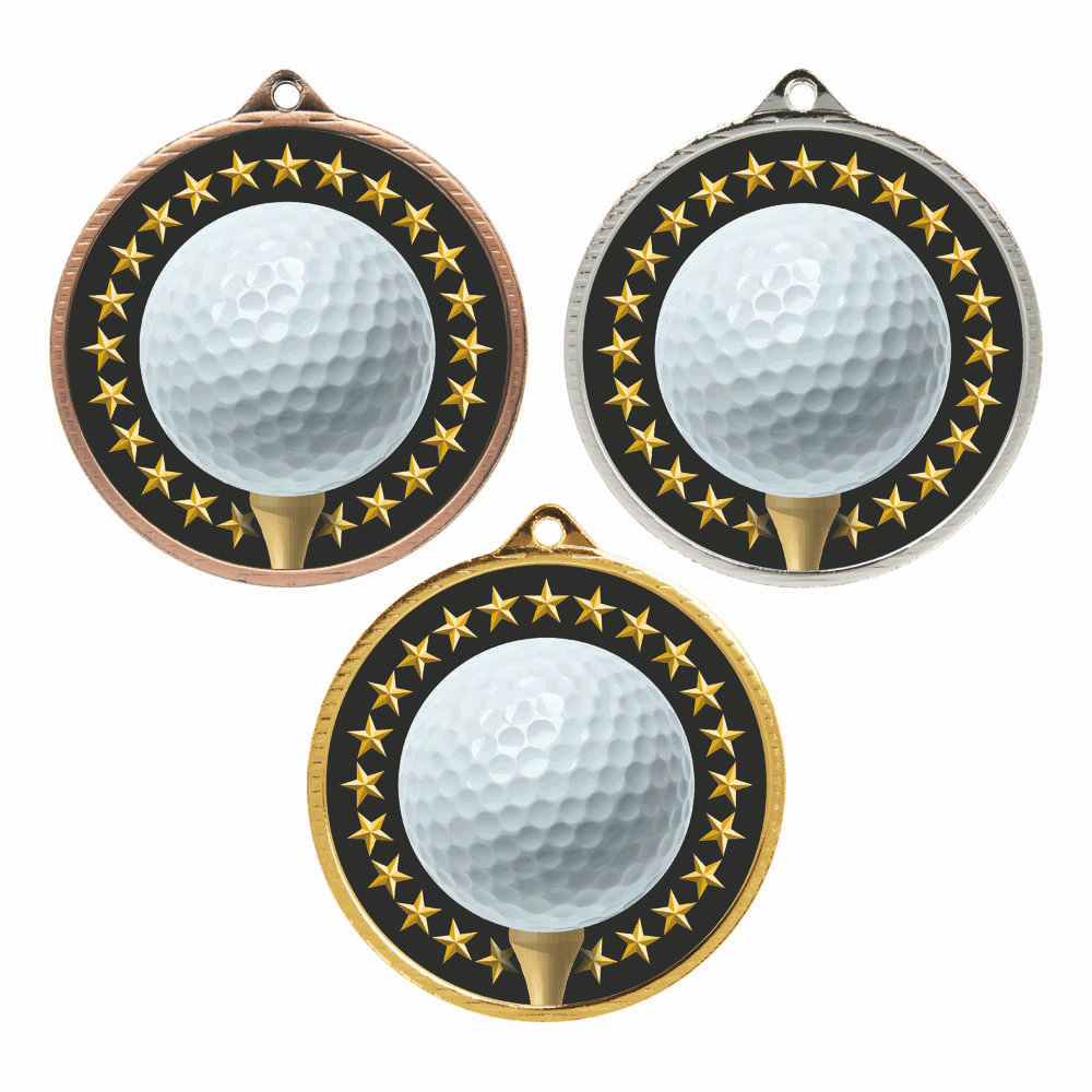 55mm Golf Medal Group