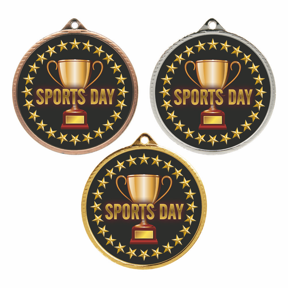 55mm Sports Day Medal Group