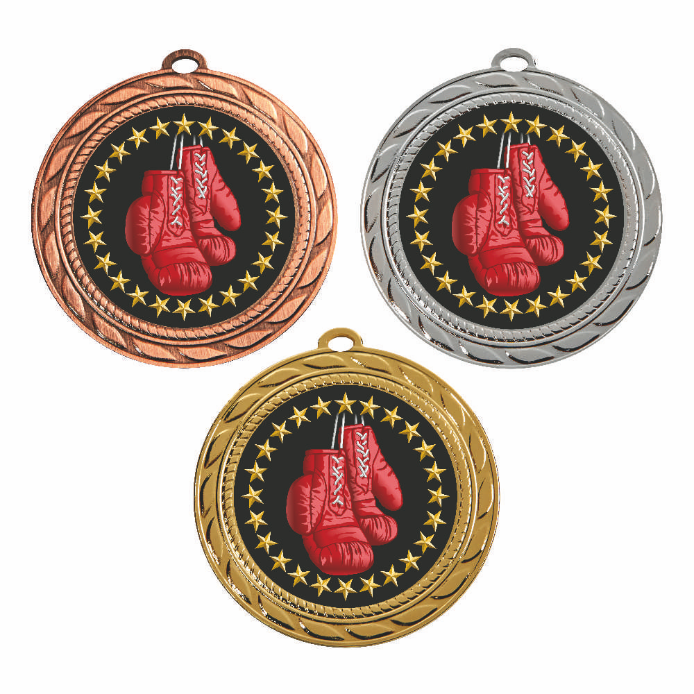 70mm Boxing Medal Group