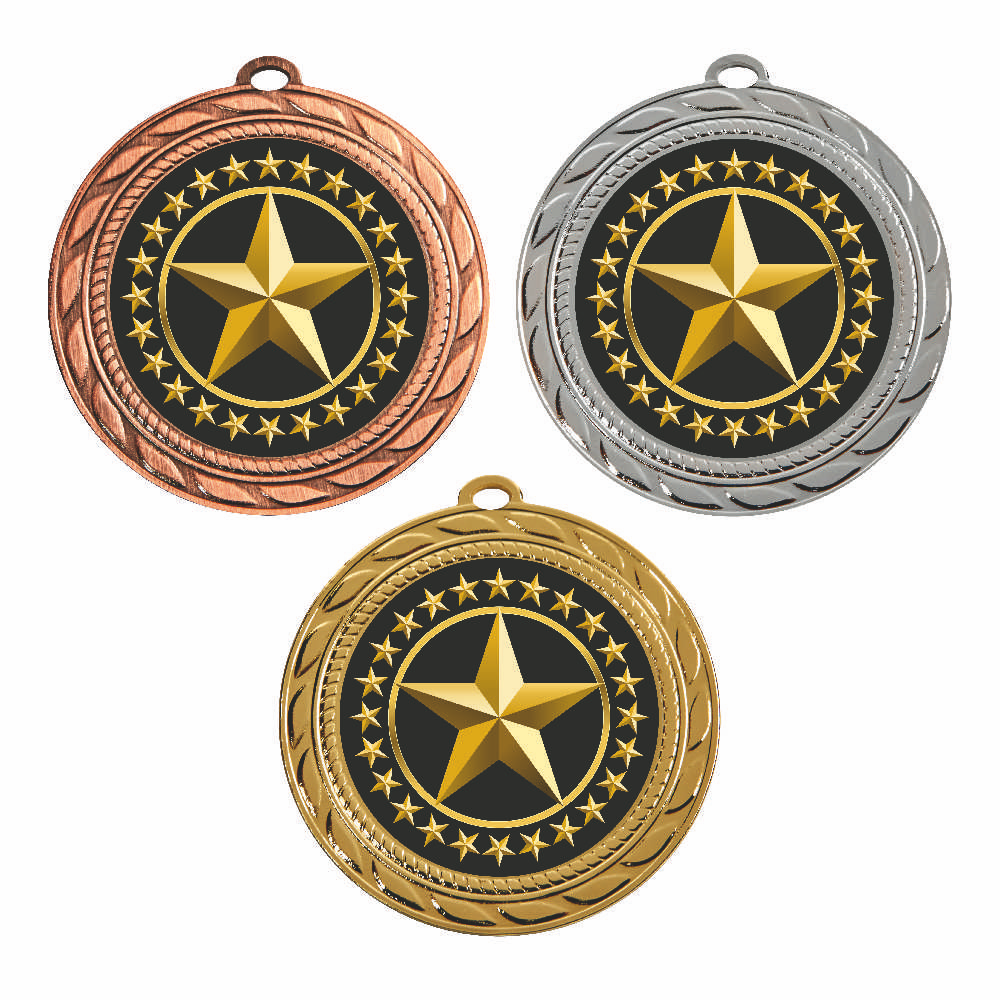 70mm Star Medal Group